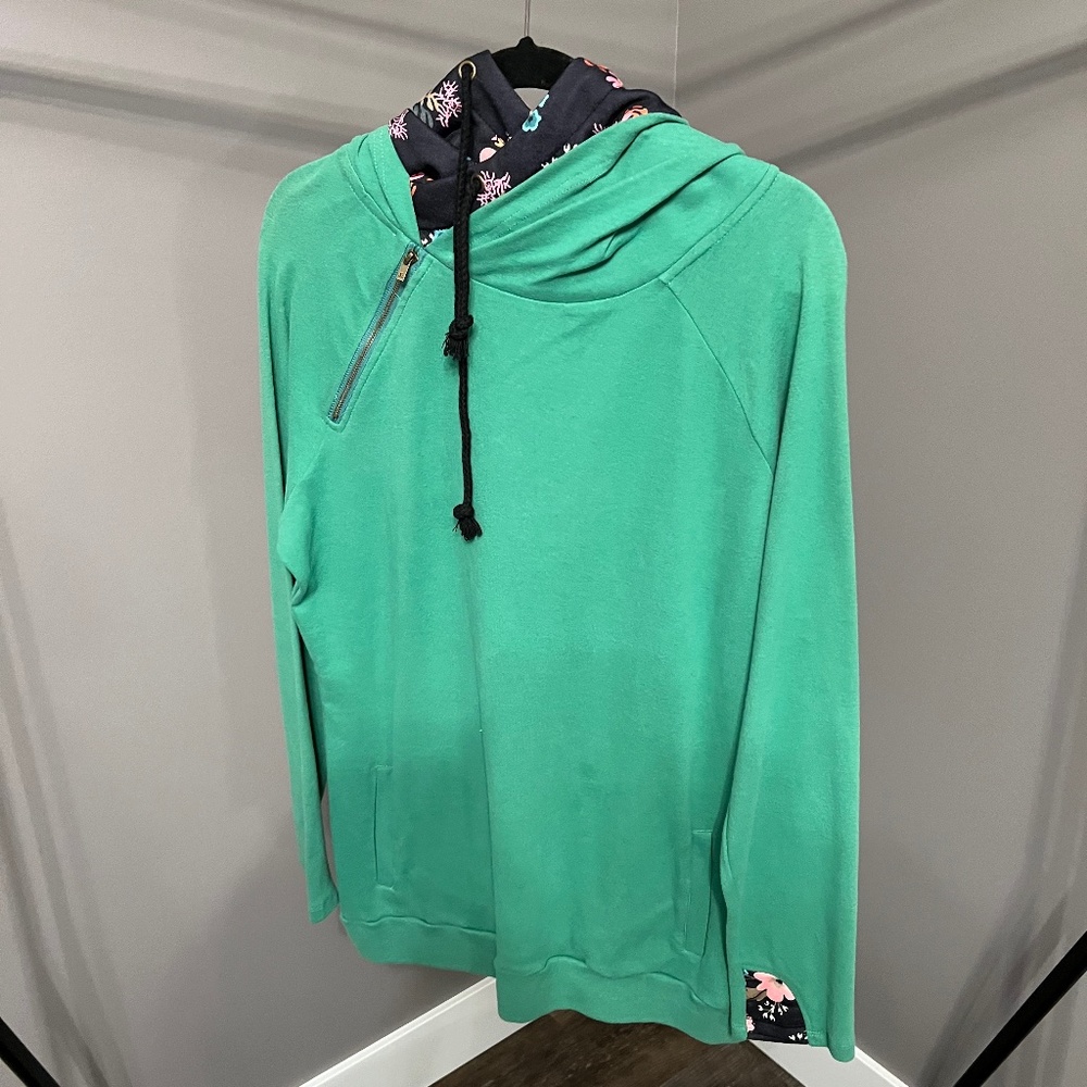 Ambersand double hoodie